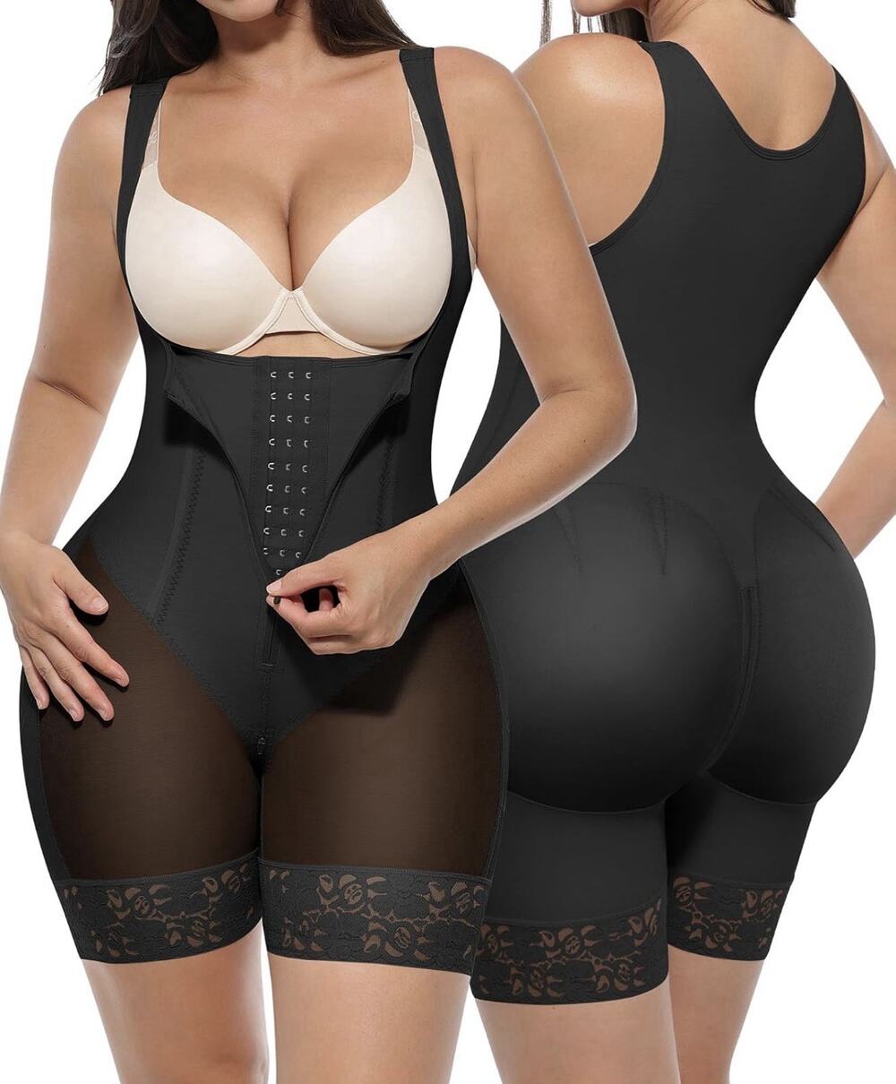 Women’s Compression Faja Shapeware Black In Size 4X Brand New